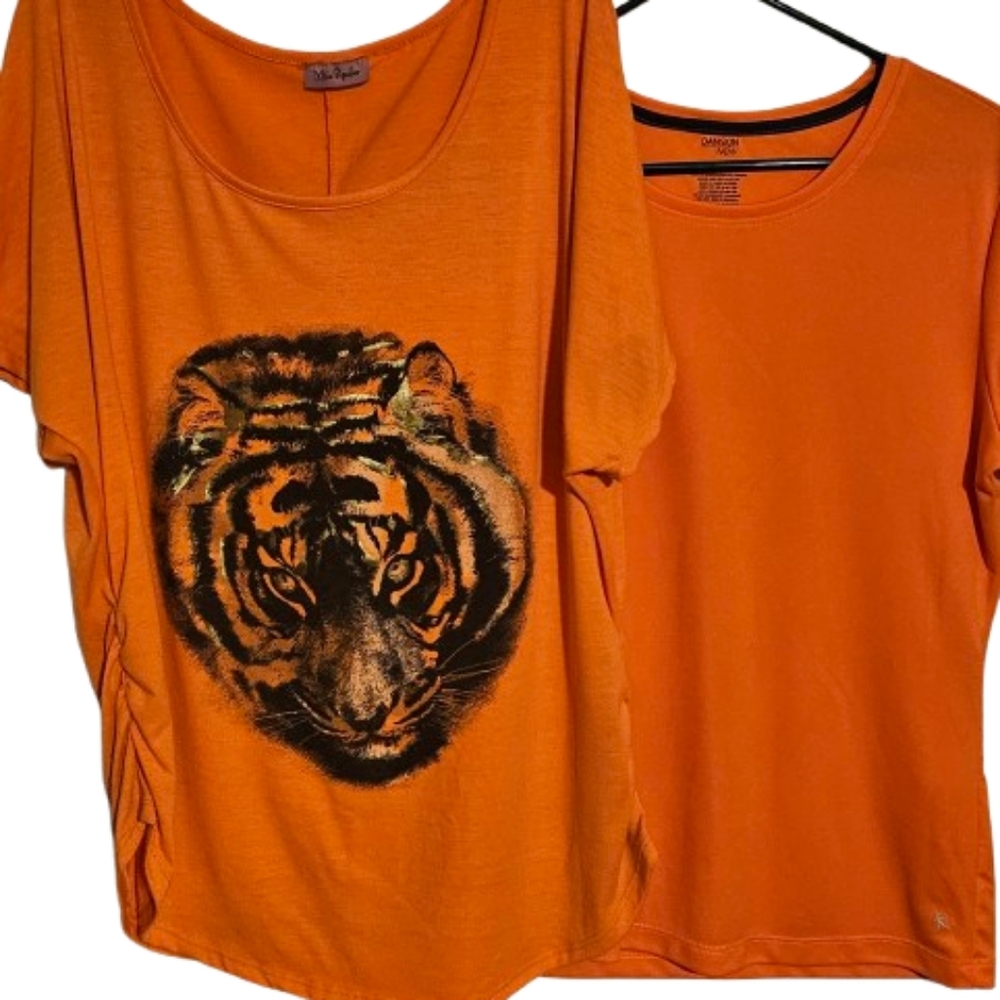 📣 Tiger 🐯 Auburn or Bengals  Pre-Loved  🆕 Danskin Fit M-L